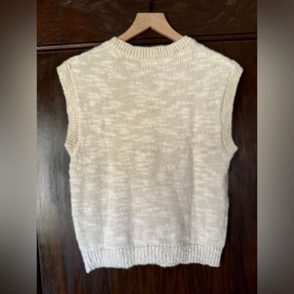 TWOTHIRDS Abang Cotton Sleeveless Knit Top - Ecru - Picture 3 of 16